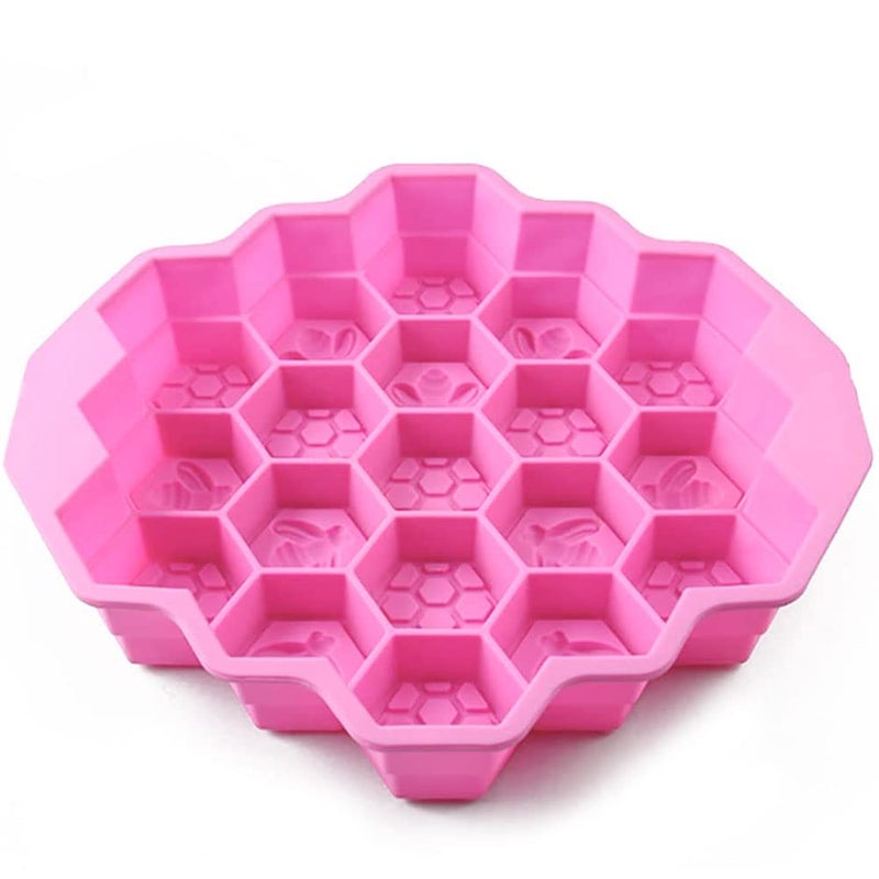 DayCount Silicone Fondant Candy Cake Mould 19 Cell Chocolate DIY Tools Ice Fondant Mold Handmade Molds (Random Color) - Image 1